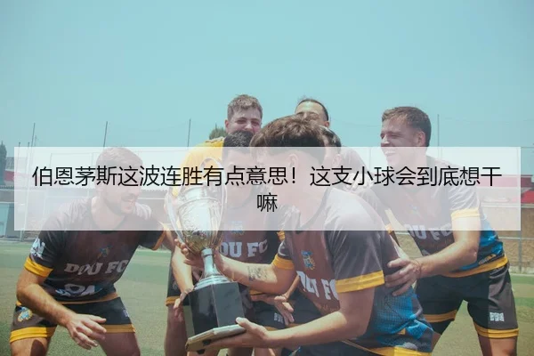 伯恩茅斯这波连胜有点意思！这支小球会到底想干嘛（leyu）